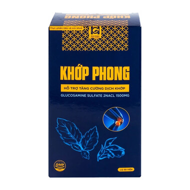 Viên uống Khớp Phong tăng cường dịch khớp, giảm nguy cơ thoái hóa khớp (Hộp 30 viên)