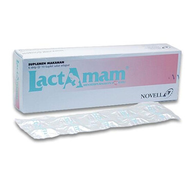 Viên uống lợi sữa Lactamam - Hỗ trợ mẹ sau sinh, tăng tiết sữa tự nhiên
