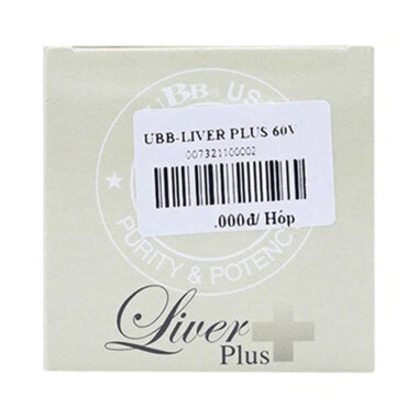 Viên uống Liver Plus UBB - Hỗ trợ tăng cường chức năng gan, bảo vệ tế bào gan