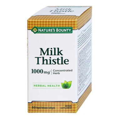 Viên uống Milk Thistle Nature’s Bounty – Hỗ trợ giải độc gan, tăng cường chức năng gan