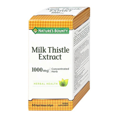 Viên uống Milk Thistle Nature’s Bounty – Hỗ trợ giải độc gan, tăng cường chức năng gan