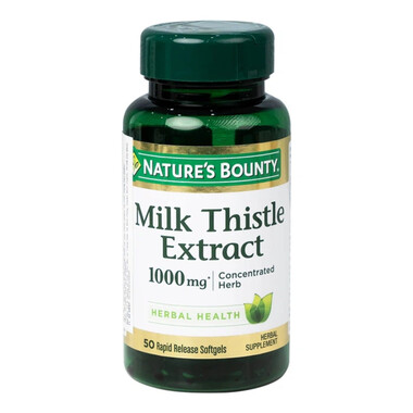 Viên uống Milk Thistle Nature’s Bounty – Hỗ trợ giải độc gan, tăng cường chức năng gan