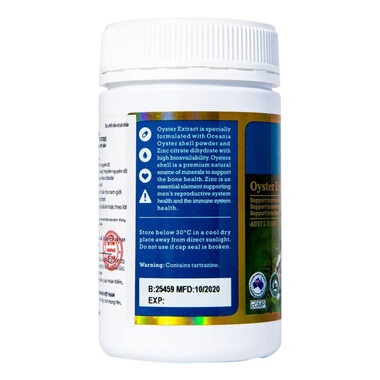 Viên uống Oyster Extract Vitatree – Hỗ trợ tăng cường sinh lý và sức khỏe sinh sản nam