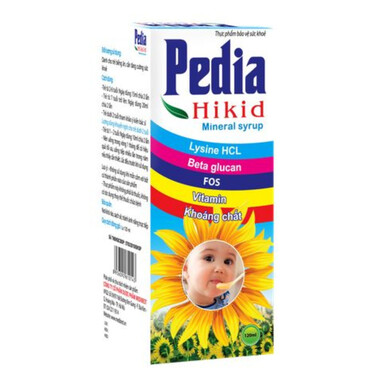 Pedia Hikid – Bổ sung dinh dưỡng, hỗ trợ tiêu hóa và tăng sức đề kháng cho trẻ