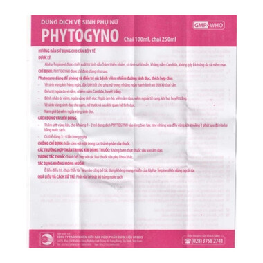 Dung dịch vệ sinh phụ nữ Phytogyno Opodis Pharma – Kháng khuẩn, khử mùi, bảo vệ vùng kín