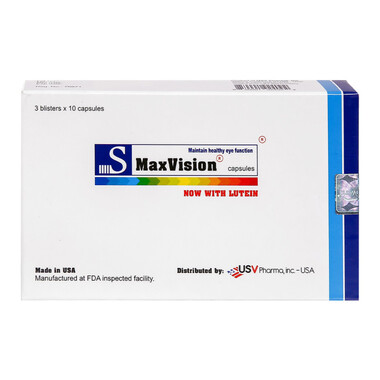 S-Maxvision - Hỗ trợ cải thiện thị lực, giảm thoái hóa võng mạc