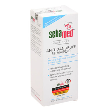 Dầu gội Sebamed pH 5.5 – Ngăn ngừa gàu, cân bằng da đầu hiệu quả