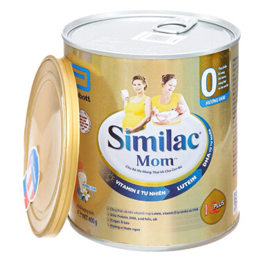 Similac Mom hương Vani 400g – Sữa dinh dưỡng cho mẹ bầu và cho con bú