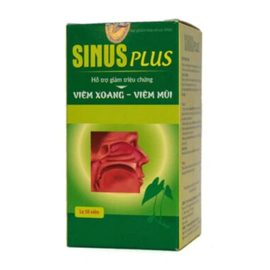 Sinus Plus - Hỗ trợ giảm viêm xoang, viêm mũi dị ứng hiệu quả