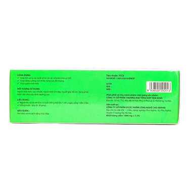 Viên Uống Tamamino Tâm Minh bổ sung vitamin tổng hợp và tăng cường sức đề kháng (Hộp 30 viên)