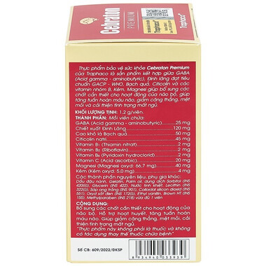 Viên uống Cebraton Premium