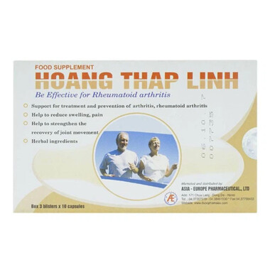 Viên uống Hoàng Thấp Linh – Hỗ trợ điều trị viêm khớp, giảm đau nhức
