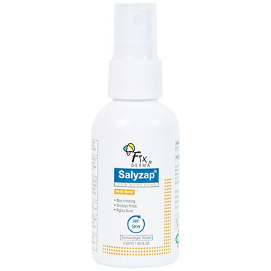 Xịt trị mụn Fixderma Salyzap for Body Acne Body Spray