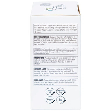 Xịt trị mụn Fixderma Salyzap for Body Acne Body Spray