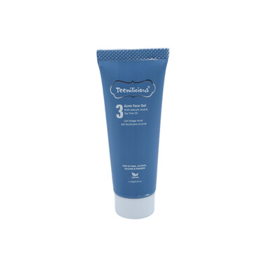 Teenilicious Acne Face Gel hỗ trợ trị mụn, ngừa mụn tái phát cho da dầu và da nhạy cảm (Tuýp 15g)