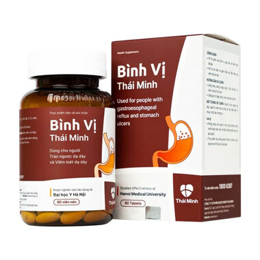 Thực phẩm bảo vệ sức khỏe Bình Vị Thái Minh (80 Viên)