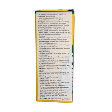 Dung dịch uống Neopeptine F Drops Raptakos hỗ trợ tăng cường tiêu hóa và hấp thu thức ăn (60ml)