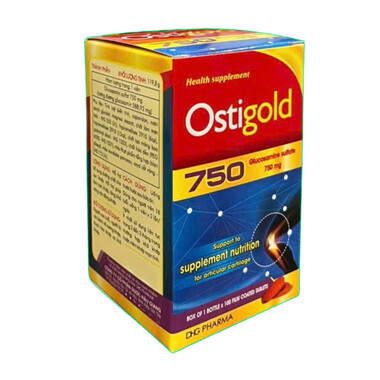 Viên uống Ostigold 750 DHG – Hỗ trợ xương khớp, bổ sung dịch khớp (100 viên)
