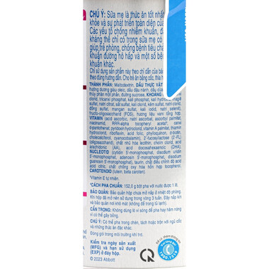 Sữa Similac Total Comfort 1+ 360g cho Trẻ 1-2 tuổi dị ứng đạm sữa, lactose (360g)