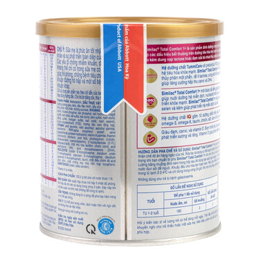 Sữa Similac Total Comfort 1+ 360g cho Trẻ 1-2 tuổi dị ứng đạm sữa, lactose (360g)