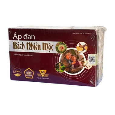 Thực phẩm bảo vệ sức khoẻ Áp Đan Bách Nhiên Mộc - Hộp 60 viên