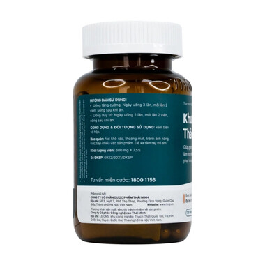 Thực phẩm bảo vệ sức khoẻ Khương Thảo Đan Gold (Hộp 120 viên)
