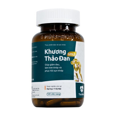 Thực phẩm bảo vệ sức khoẻ Khương Thảo Đan Gold (Hộp 120 viên)