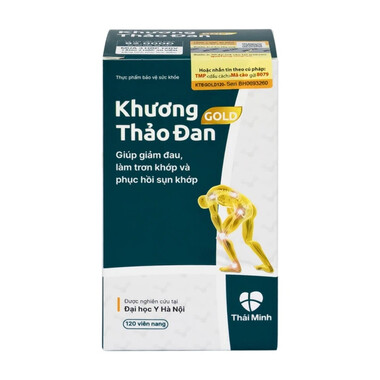 Thực phẩm bảo vệ sức khoẻ Khương Thảo Đan Gold (Hộp 120 viên)