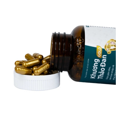 Thực phẩm bảo vệ sức khoẻ Khương Thảo Đan Gold (Hộp 120 viên)