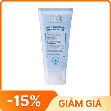 Gel rửa mặt SVR Physiopure Gelee Moussante cho da nhạy cảm (55ml)