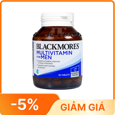 Thực phẩm bảo vệ sức khoẻ Blackmores Multivitamin for Men - Hộp 50 viên