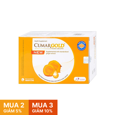 Thực phẩm bảo vệ sức khỏe Cumargold New (30 viên)