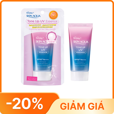 Kem chống nắng Sunplay Skin Aqua Tone Up UV Essence SPF50+ PA++++ (50g)