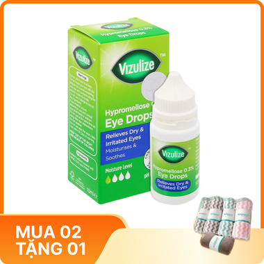 Dung dịch nhỏ mắt Vizulize giảm khô mắt chai 10ml