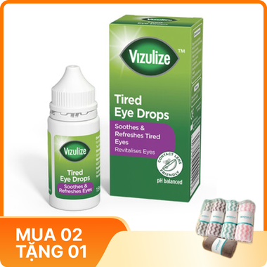Dung dịch nhỏ mắt Vizulize giảm mỏi mắt (10ml)