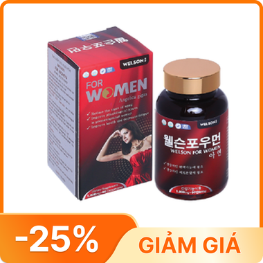 Welson For Women giúp cải thiện sinh lý nữ (60 viên)