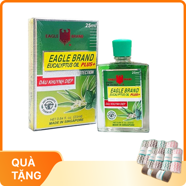 Dầu khuynh diệp Eagle Brand Eucalyptus Oil Plus+ (25ml)