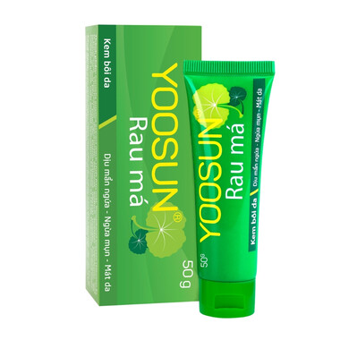 Kem bôi da Yoosun Rau má hỗ trợ ngừa mụn, mát da, tránh sẹo (25g)