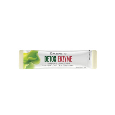 Bột uống thải độc, kiểm soát cân nặng Kinohimitsu Detox Enzyme (14g X 30 gói)