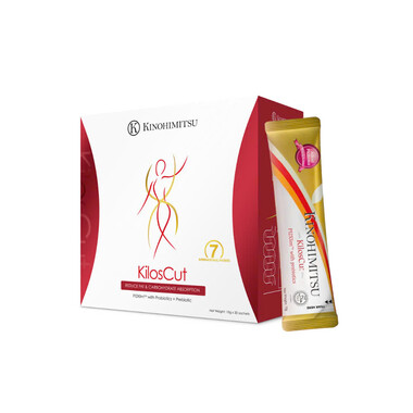 Bột uống giảm cân và giảm mỡ nội tạng cao cấp Kinohimitsu Kiloscut (10g X 30 Gói)