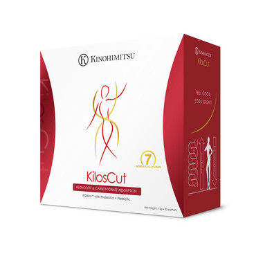 Bột uống giảm cân và giảm mỡ nội tạng cao cấp Kinohimitsu Kiloscut (10g X 30 Gói)
