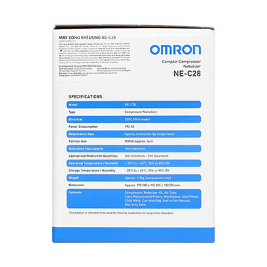 Máy xông khí dung mũi họng Omron NE-C28