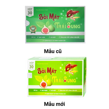 Thực phẩm bảo vệ sức khỏe Sỏi Mật Trái Sung (Hộp 30 viên)