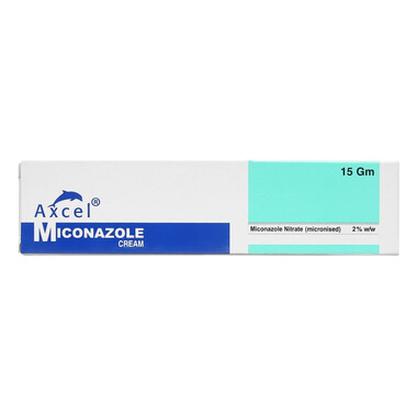Thuốc Axcel Miconazole Cream Điều Trị Nhiễm Nấm Ngoài Da (Tuýp 15g)