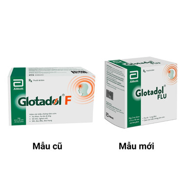 Thuốc Glotadol Flu Hỗ Trợ Hạ Sốt Và Long Đàm (Hộp 10 Vỉ X 10 Viên)