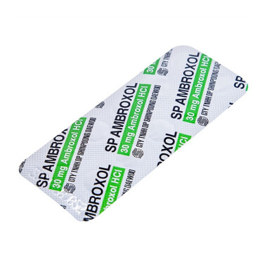 Thuốc Sp Ambroxol 30mg long đờm, tiêu nhầy (Hộp 100 viên)