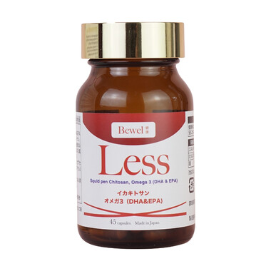 Thực phẩm bảo vệ sức khỏe Bewel Less hỗ trợ giảm cholesterol trong máu (45 viên)