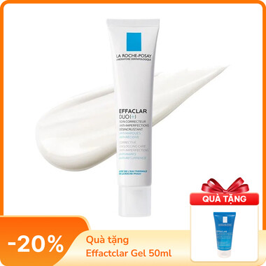 Kem dưỡng La Roche-Posay Effaclar Duo (+) giảm viêm, giảm mụn, ngừa thâm (40ml)