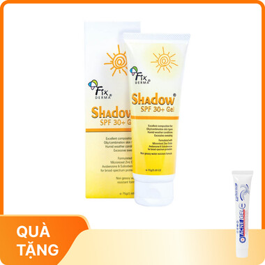 Gel chống nắng Fixderma Shadow SPF 30+ (75g)