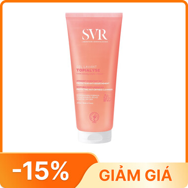 Gel tắm và rửa mặt SVR Topialyse Gel Lavant cho da khô, nhạy cảm (50ml)